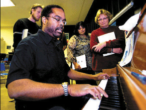 Teaching  Blues Piano Seminar